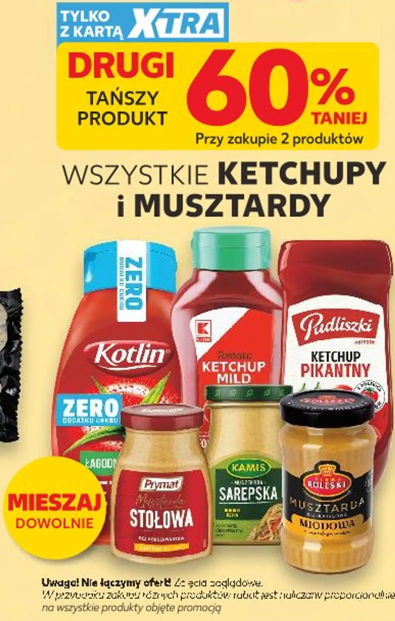 Wszystkie ketchupy i musztardy