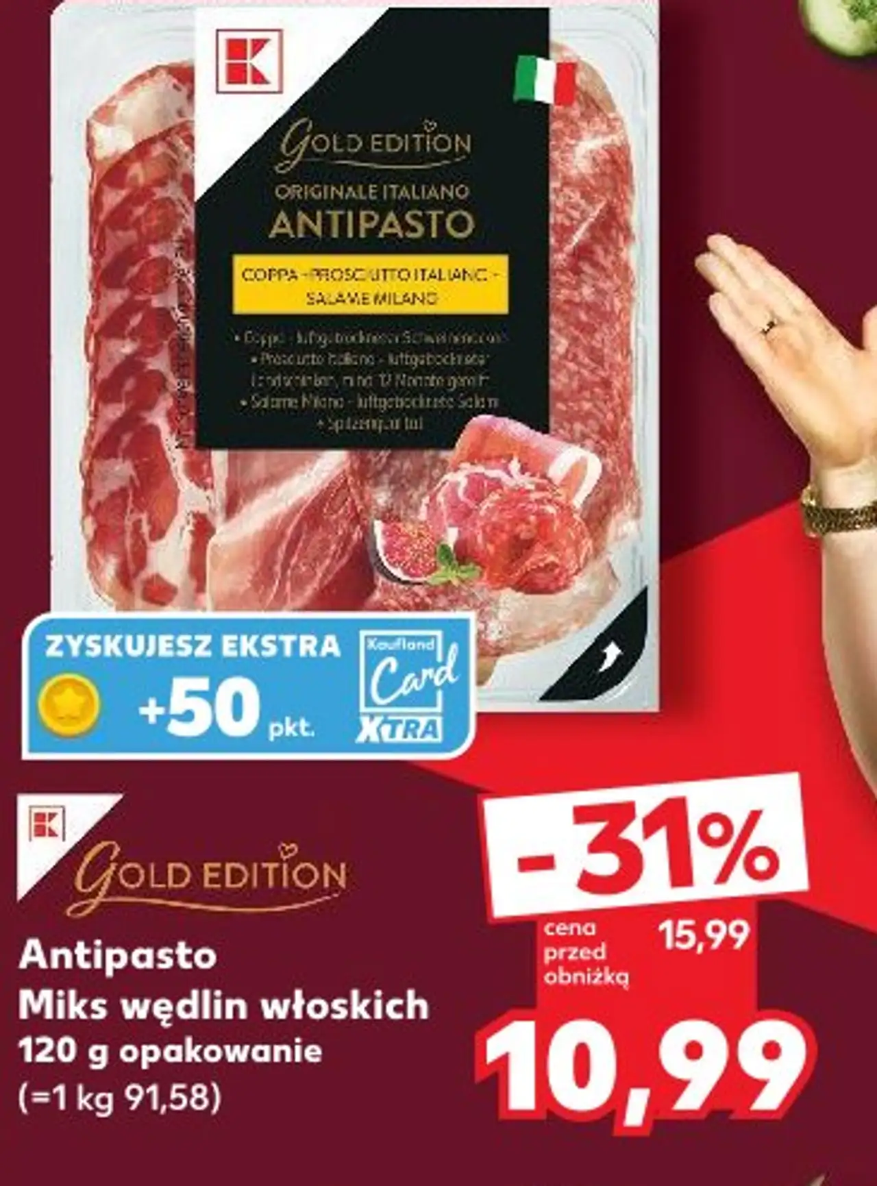 K-Gold Edition Antipasto Miks wędlin włoskich