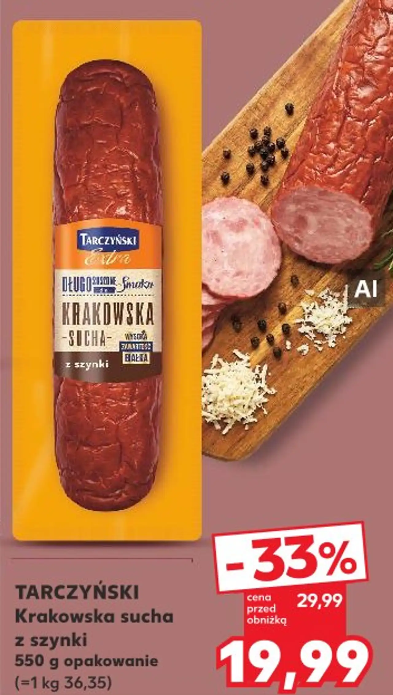 Tarczyński Krakowska sucha z szynki