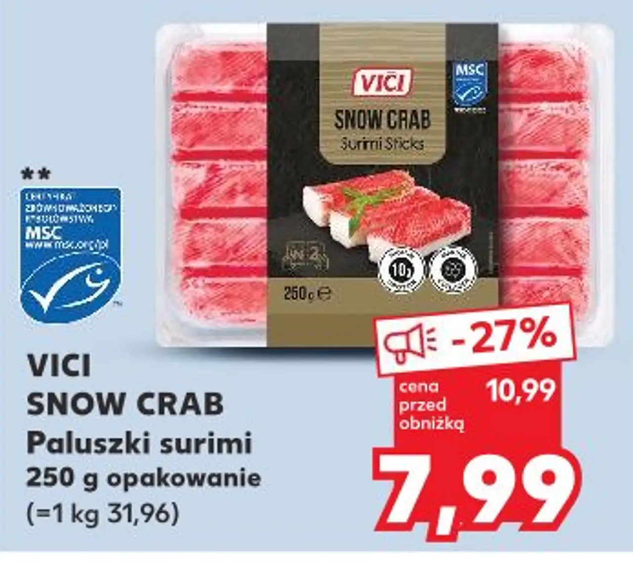 Vici Snow Crab Paluszki surimi