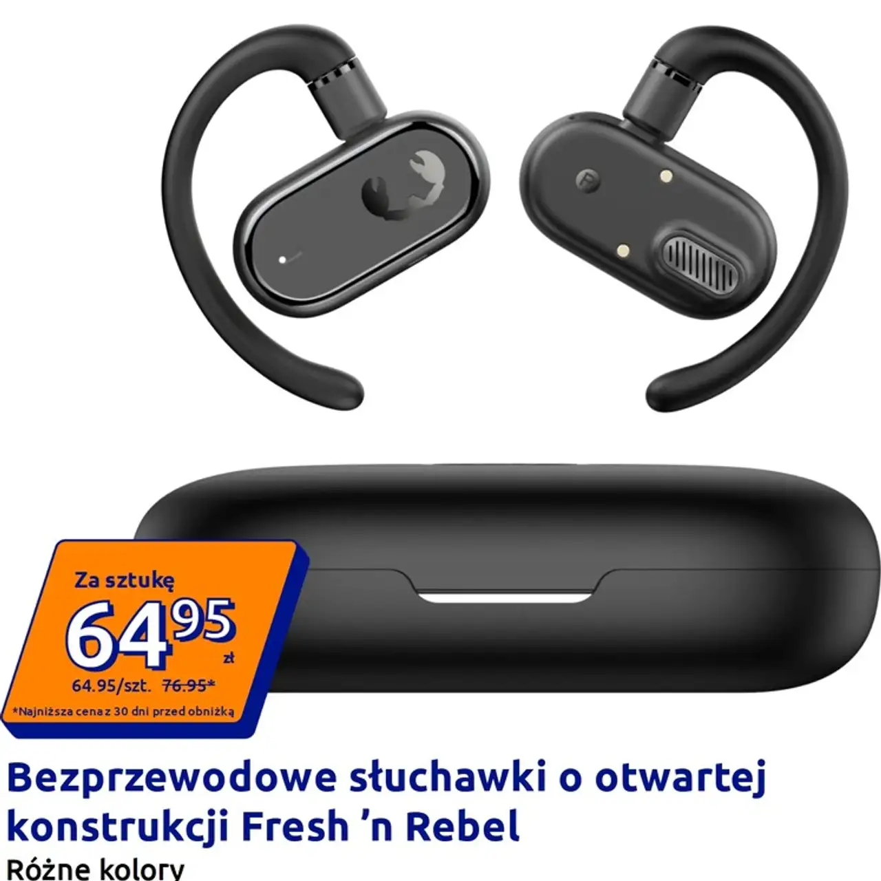 Bezprzewodowe słuchawki o otwartej konstrukcji Fresh 'n Rebel