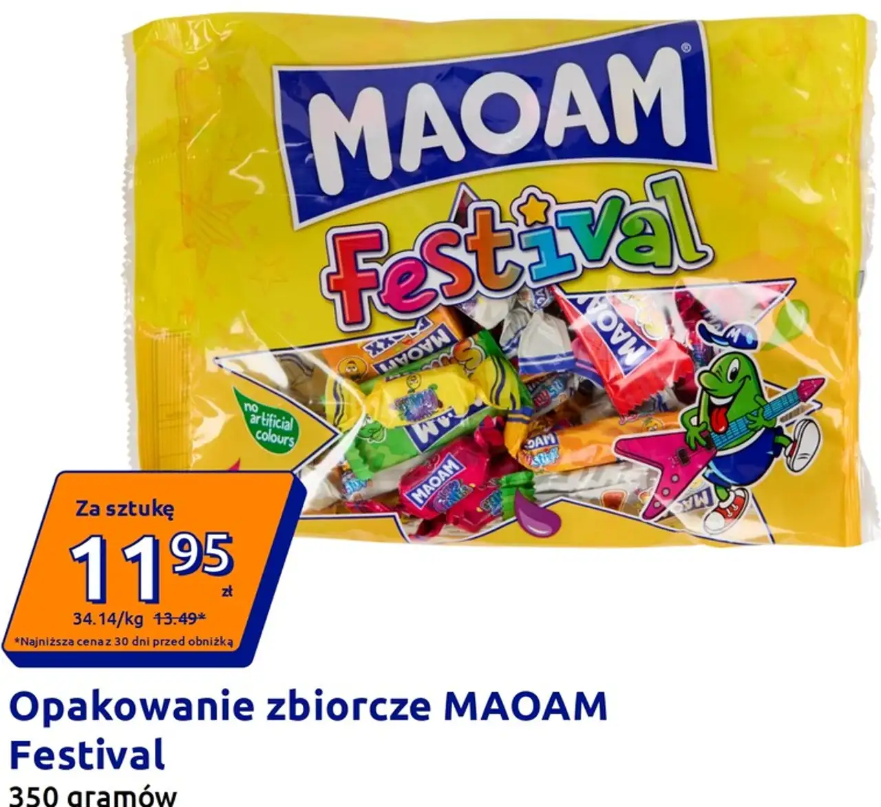 Opakowanie zbiorcze MAOAM Festival 350 g