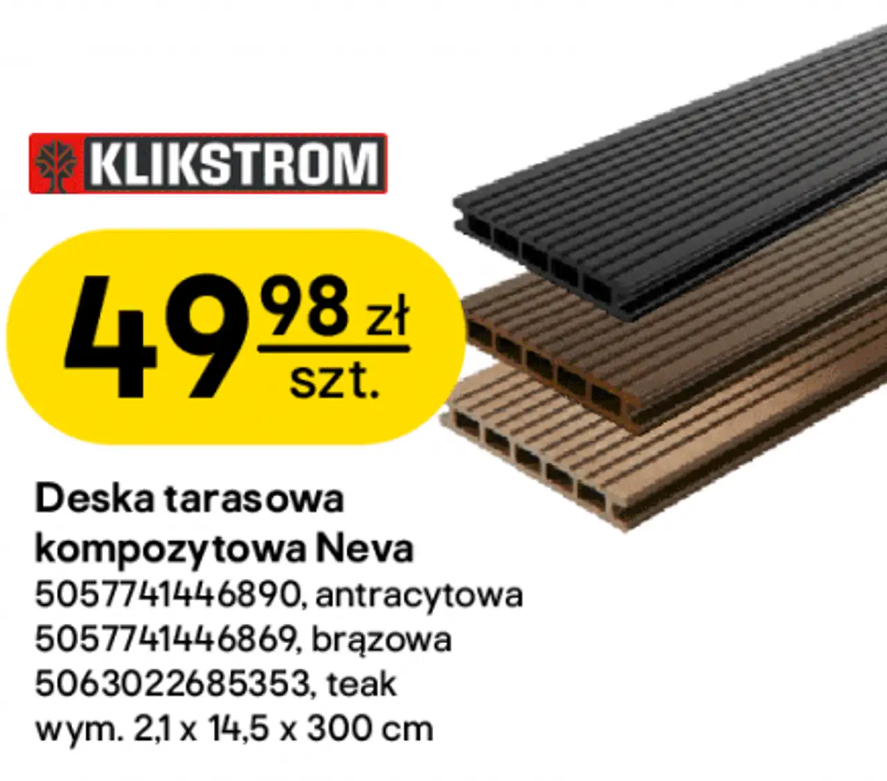 Deska tarasowa kompozytowa Neva