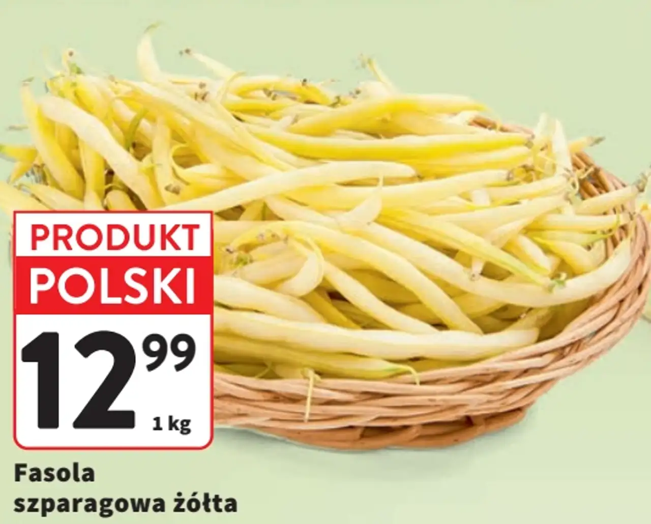 Fasola szparagowa żółta luz