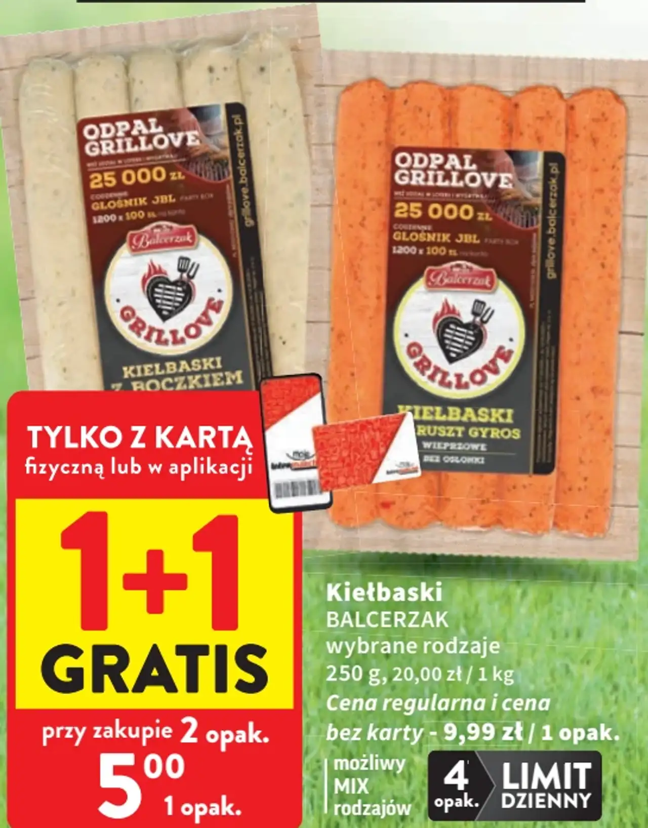 Kietbaski Balcerzak (Kielbaski z boczkiem, chrust gyros)