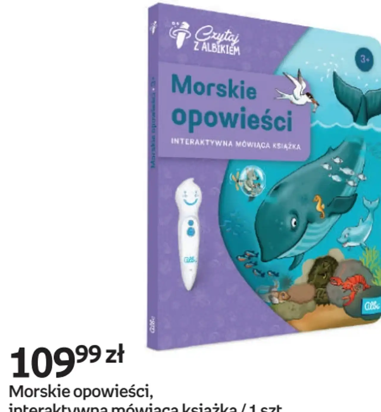 Morskie opowieści, interaktywna mówiąca książka Czytaj z Albikiem