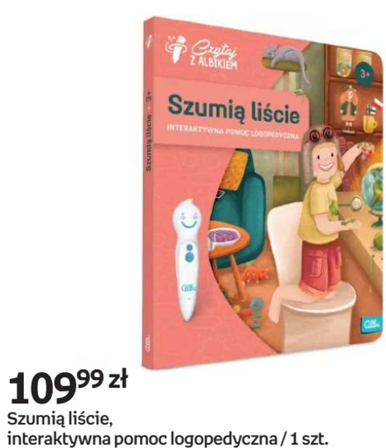 Szumią liście, interaktywna pomoc logopedyczna Czytaj z Albikiem