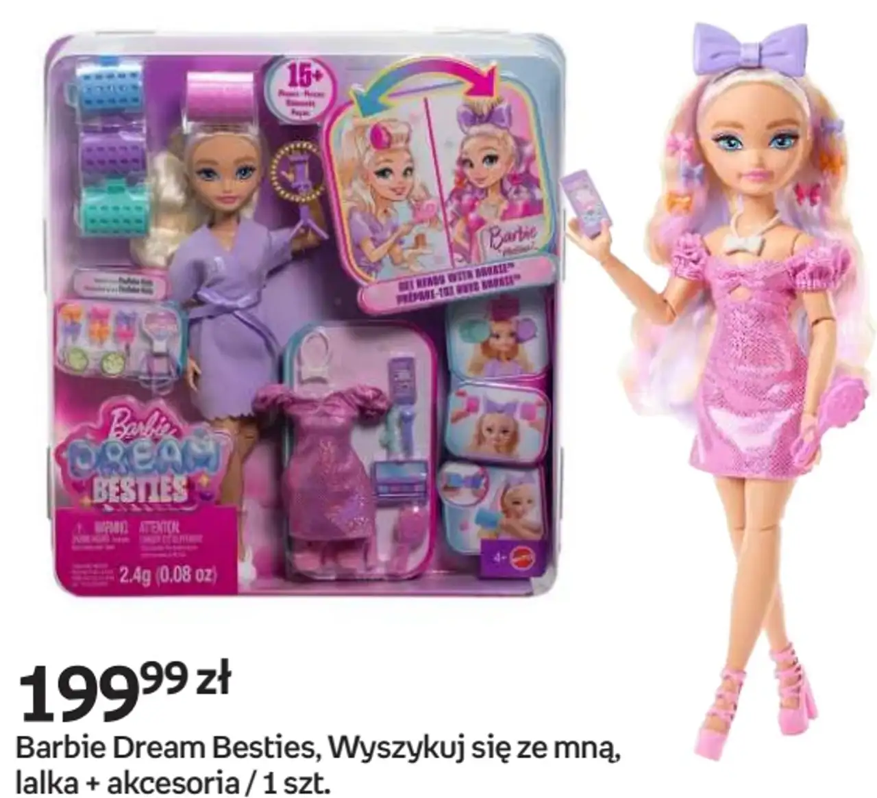 Barbie Dream Besties, Wyszukuj się ze mną, lalka + akcesoria