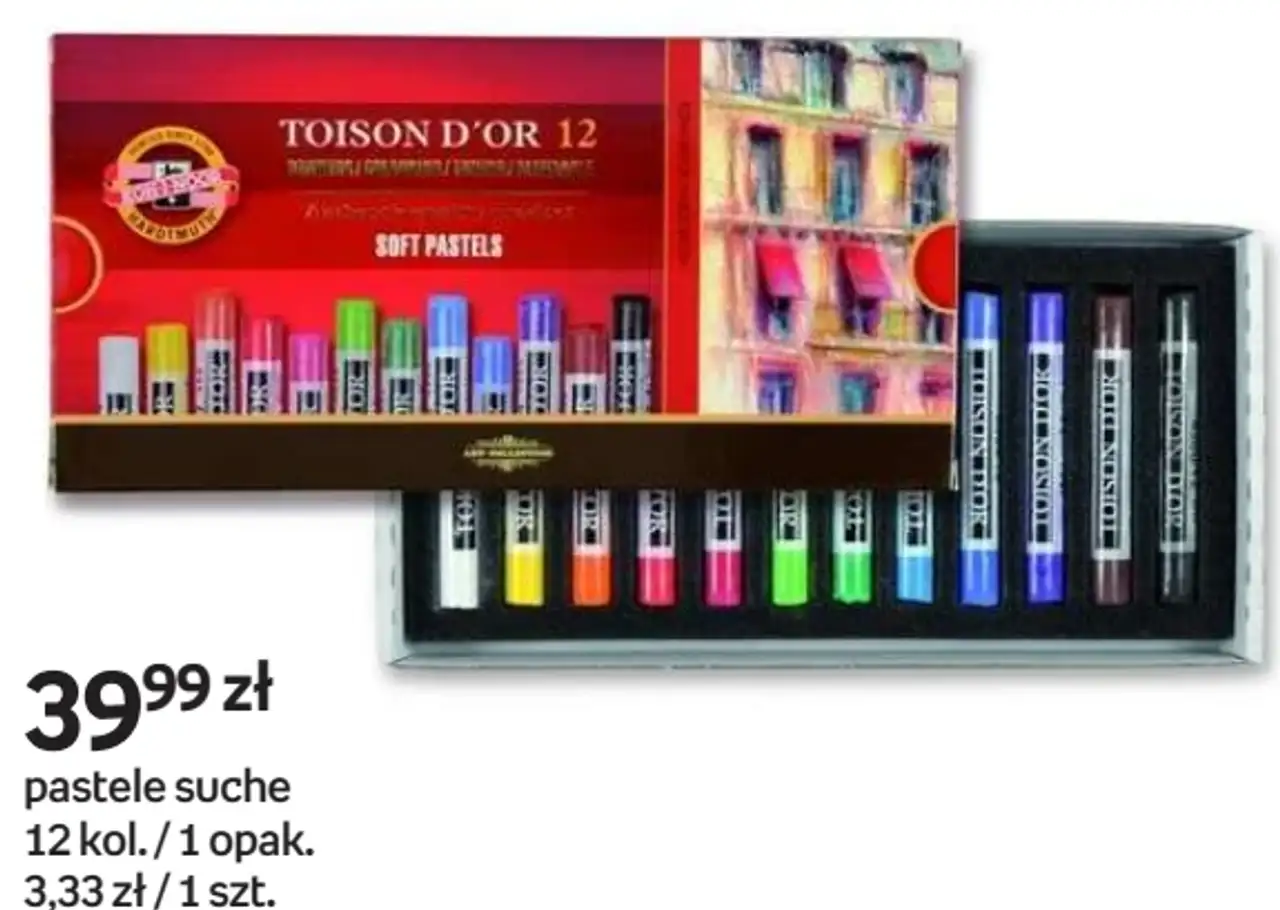 Koh-I-Noor Toison D'or pastele suche 12 kol.
