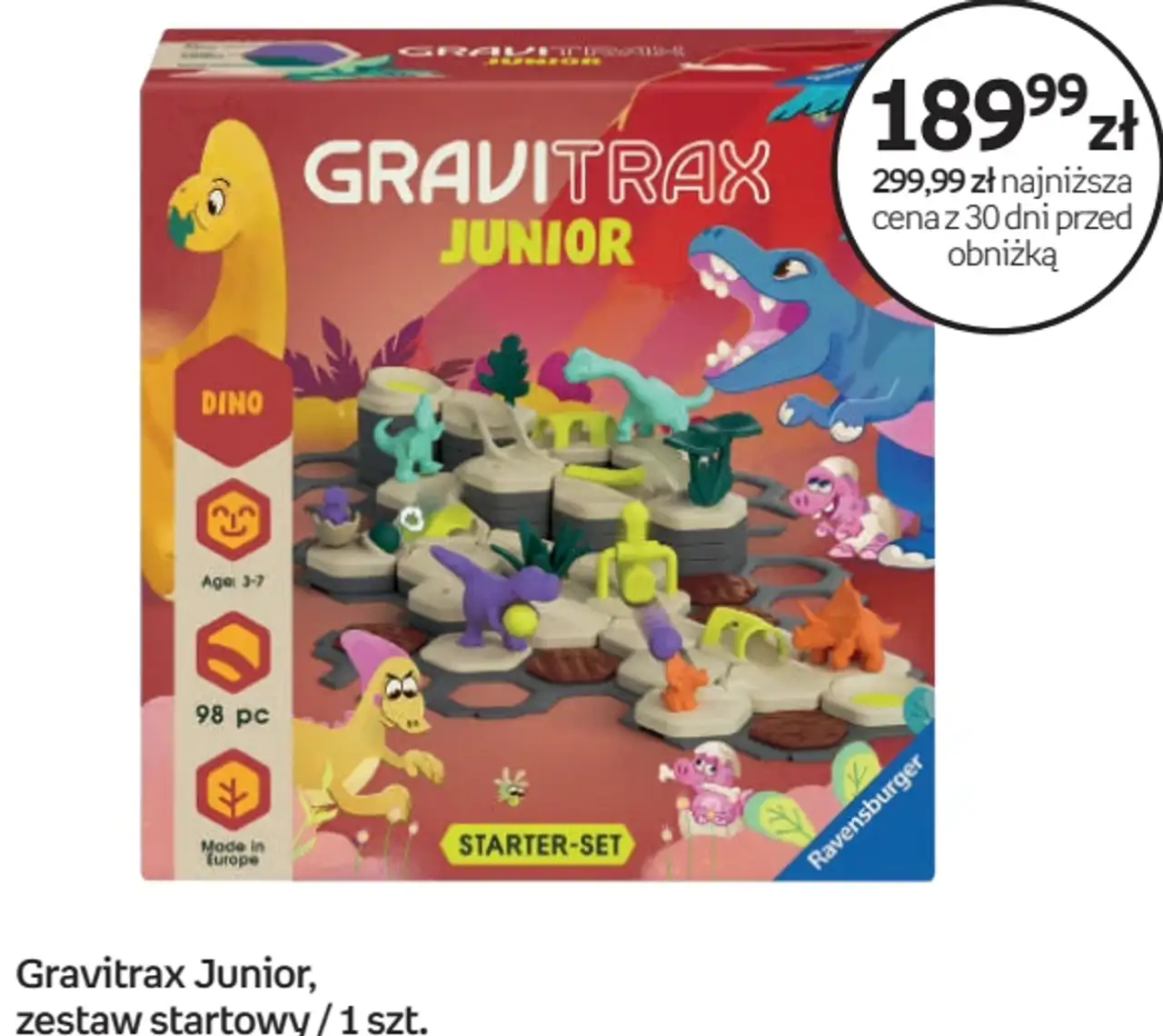 Gravitrax Junior, zestaw startowy