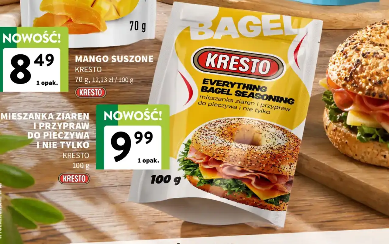 Mieszanka Ziaren i Przypraw do Pieczywa i Nie Tylko Everything Bagel Seasoning Kresto