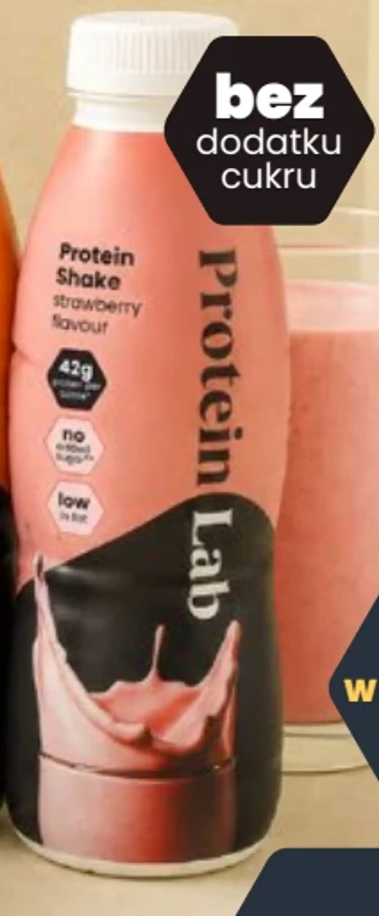 Napój Protein Lab Protein Shake strawberry flavour