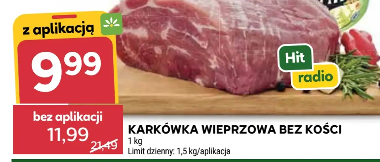 Karkówka wieprzowa bez kości