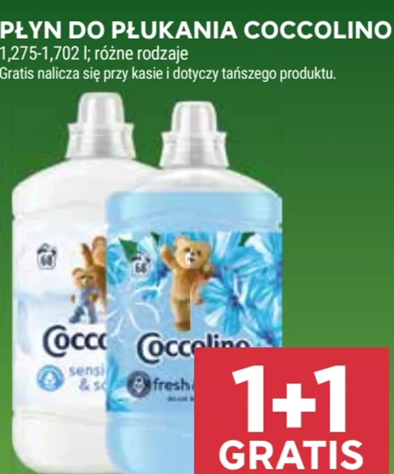 Płyn do płukania Coccolino