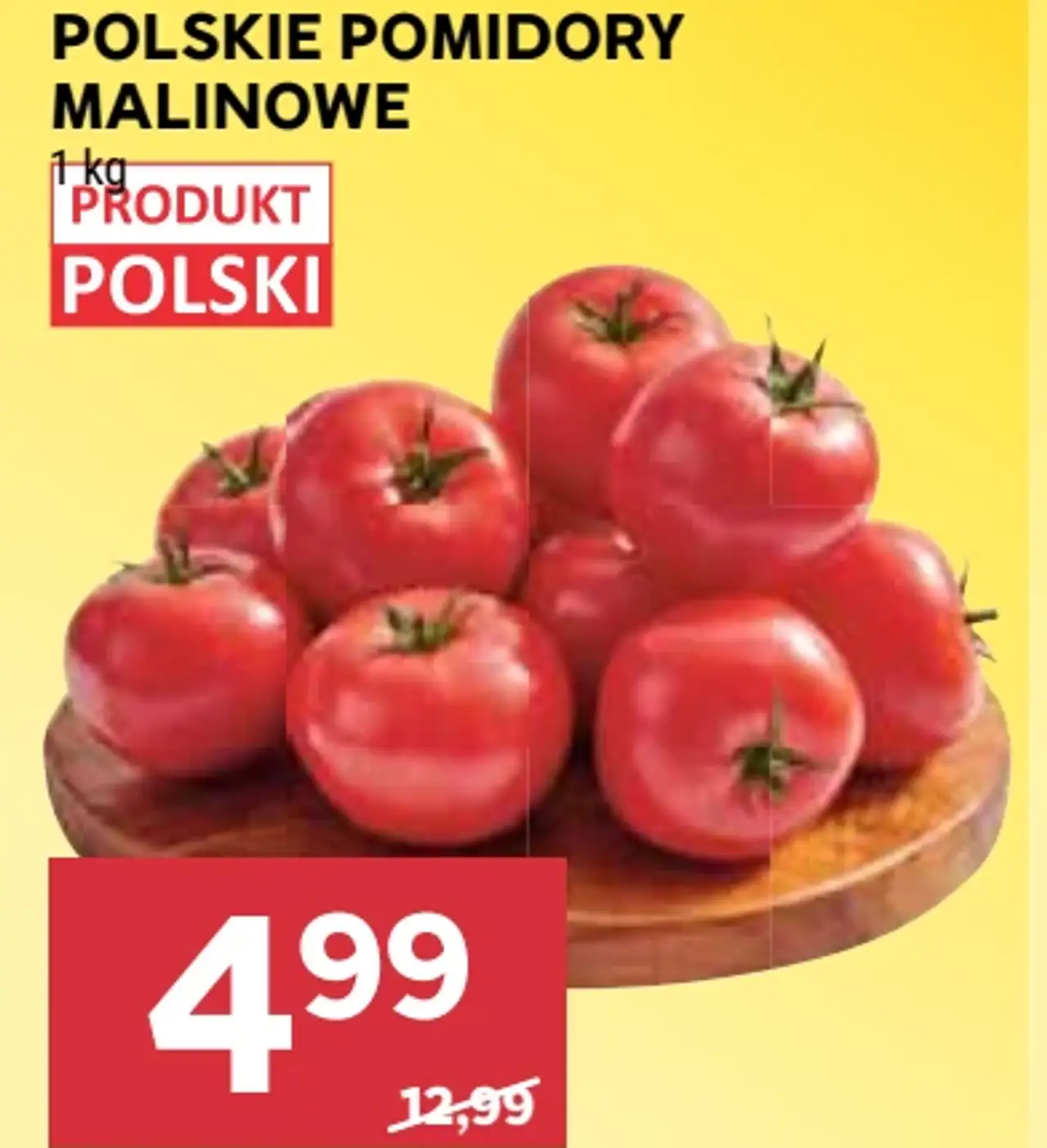 Polskie pomidory malinowe