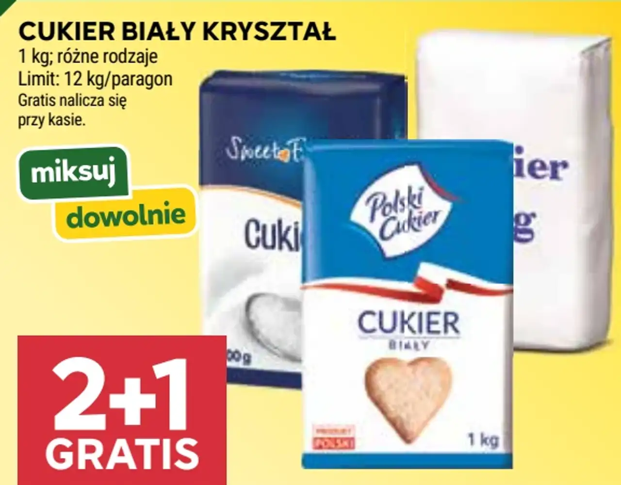 Polski Cukier Cukier biały kryształ