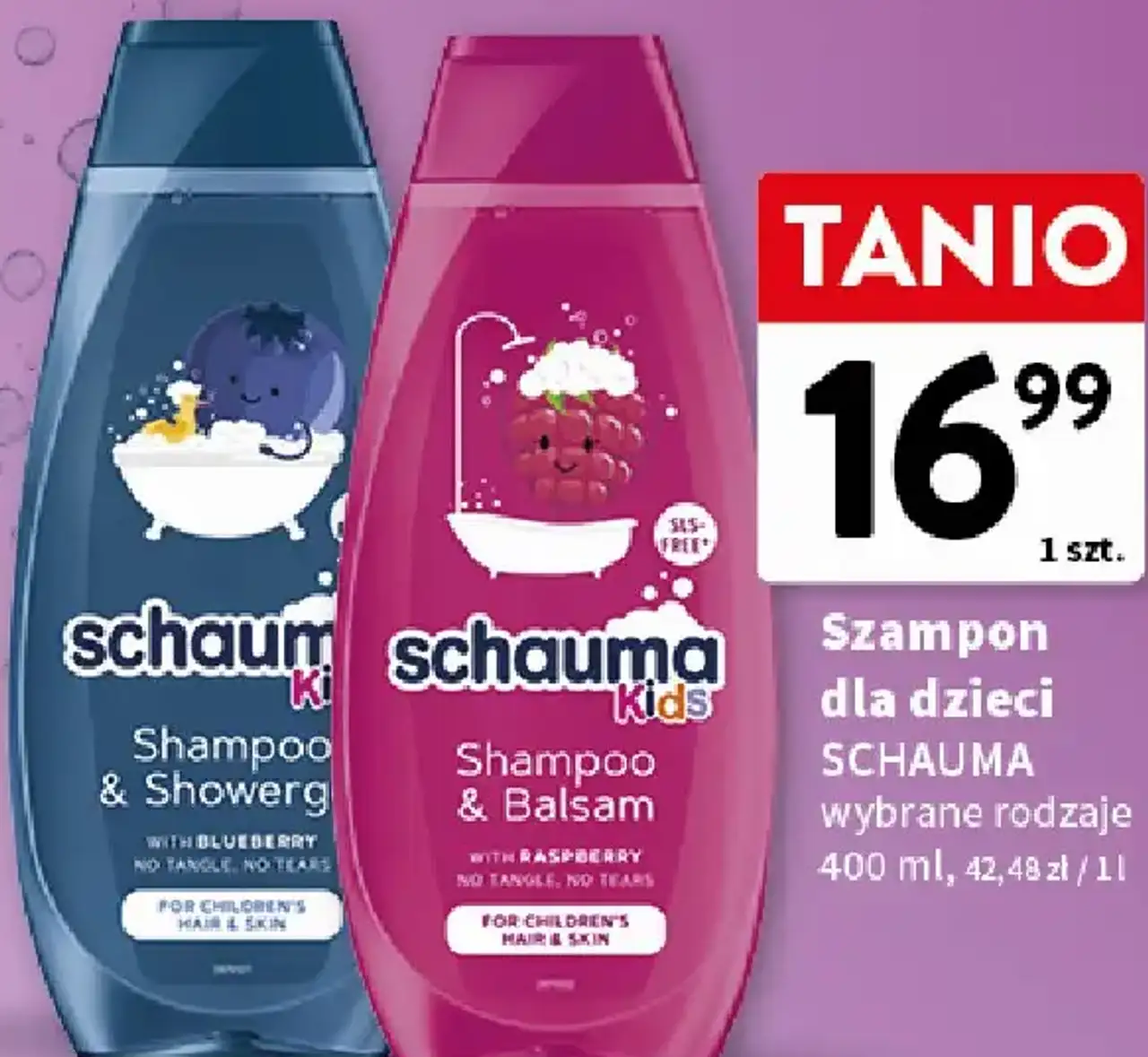 Szampon dla dzieci SCHAUMA