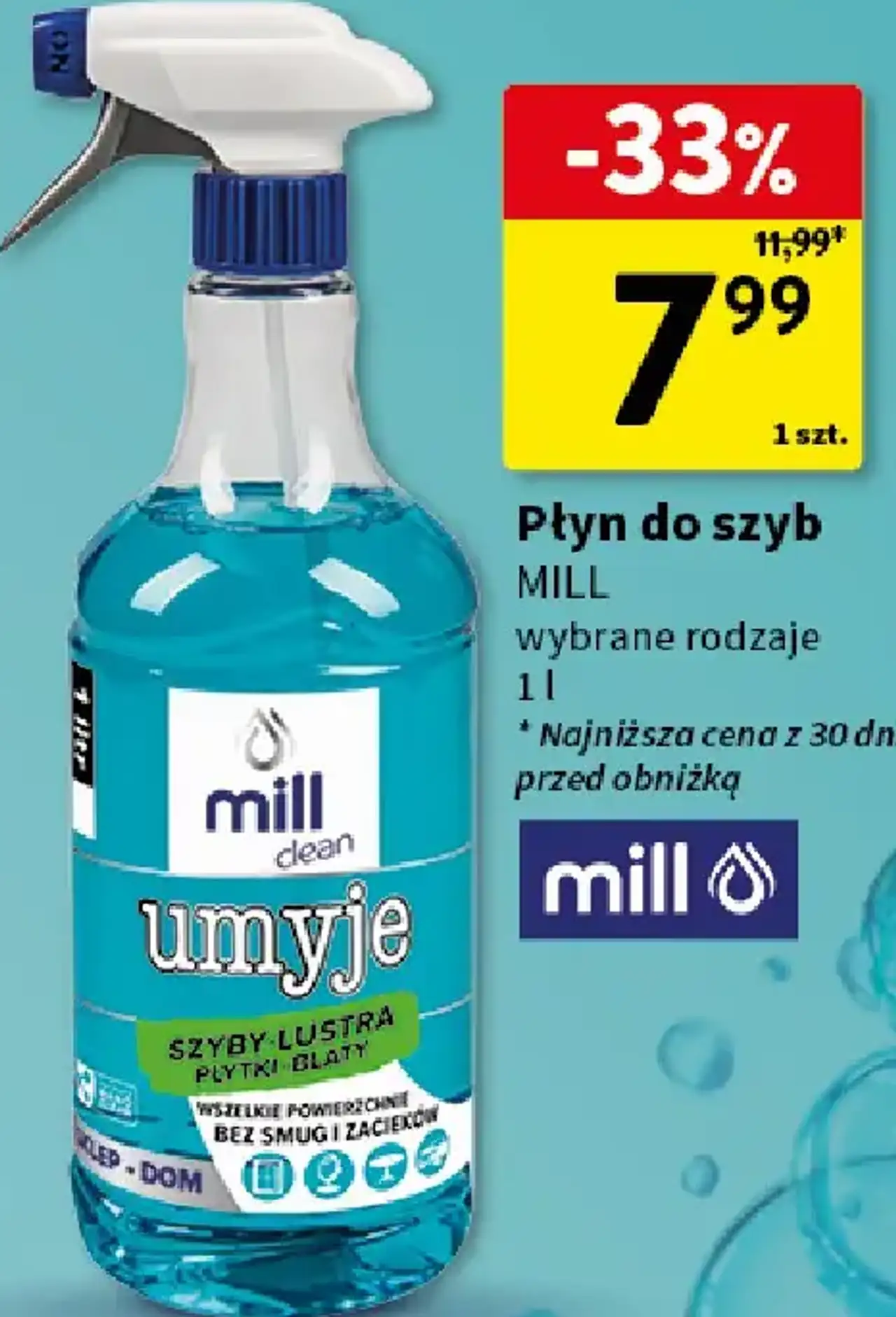 Płyn do szyb Mill