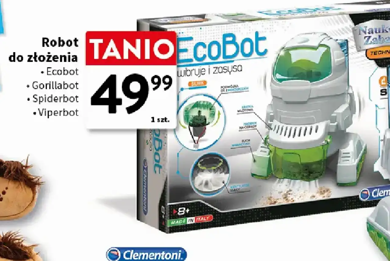 Robot do złożenia Clementoni