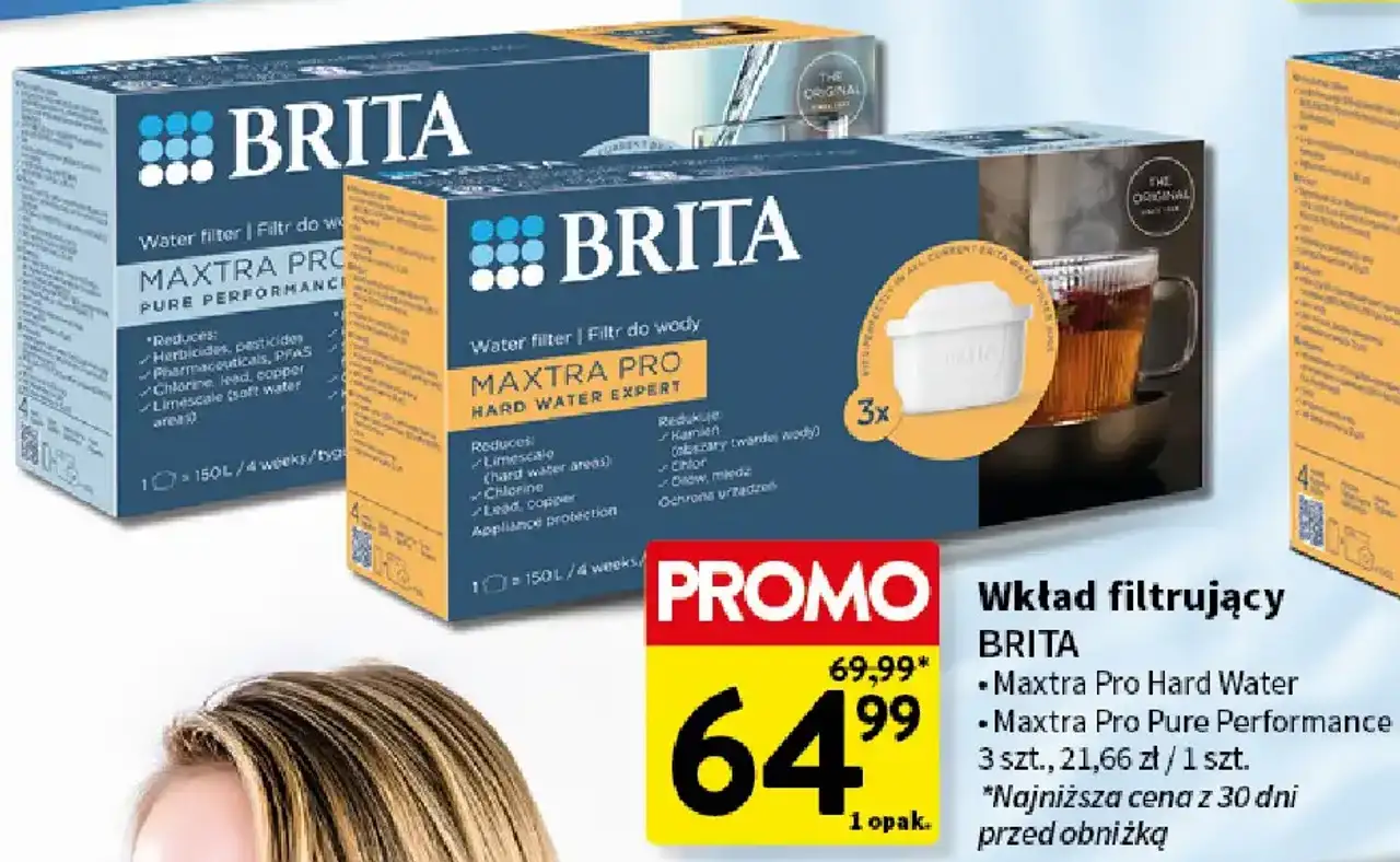 Wkład filtrujący BRITA Maxtra Pro (Hard Water / Pure Performance) 3 szt.