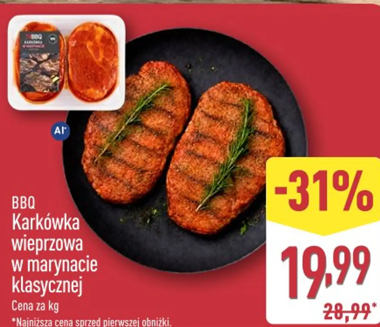 BBQ Karkówka wieprzowa w marynacie klasycznej
