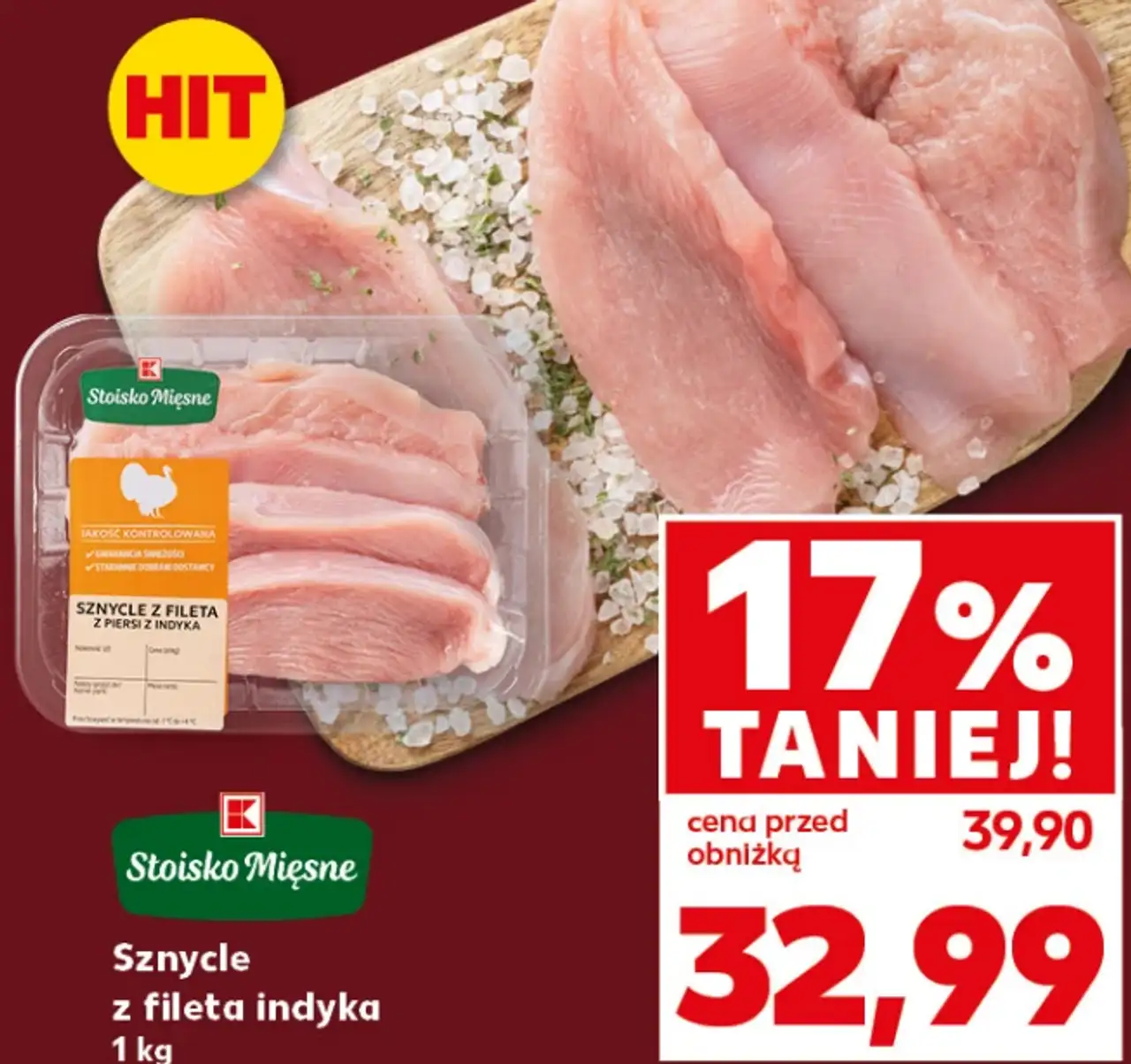 Sznycle z fileta indyka Stoisko Mięsne
