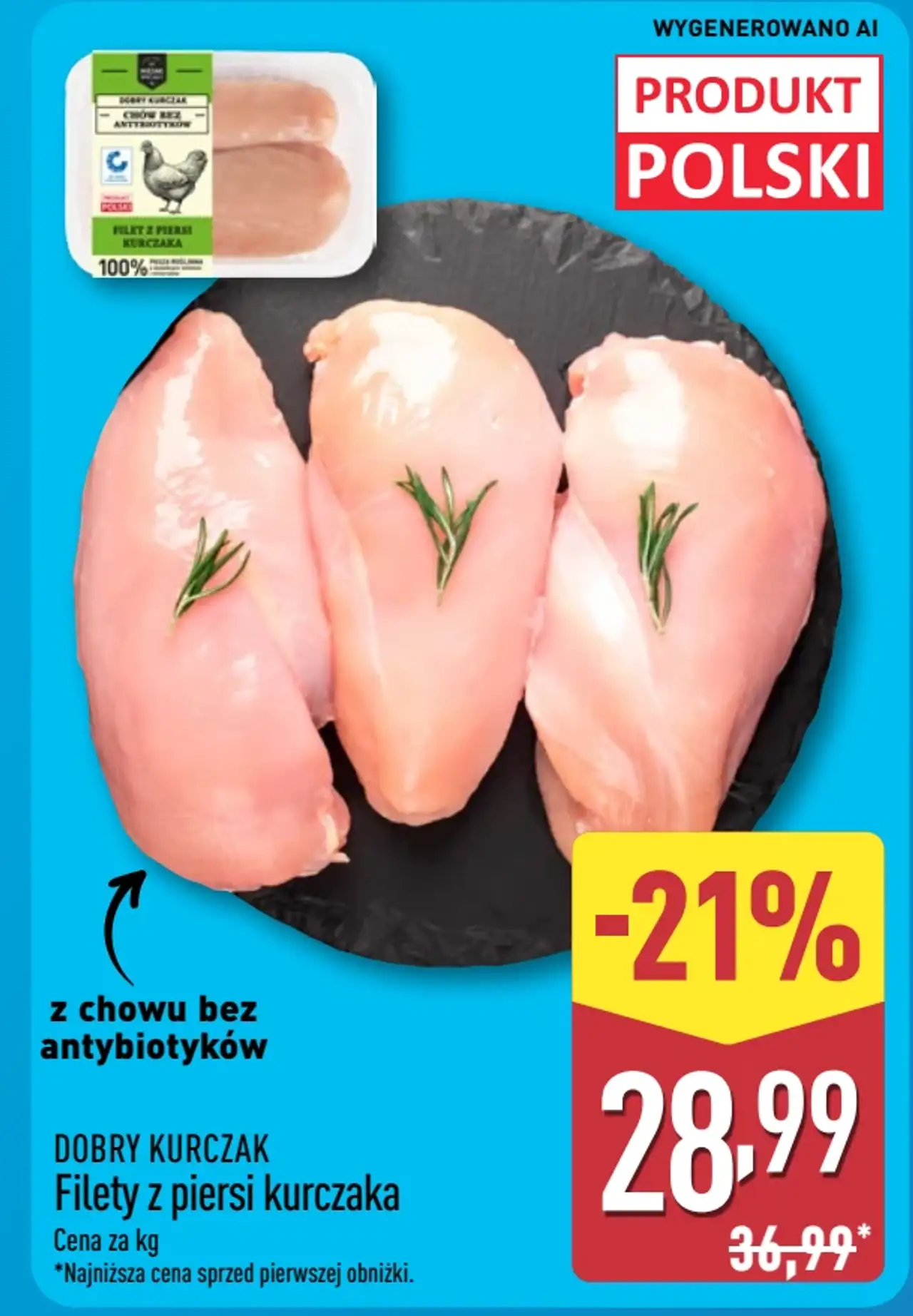 Dobry Kurczak Filety z piersi kurczaka