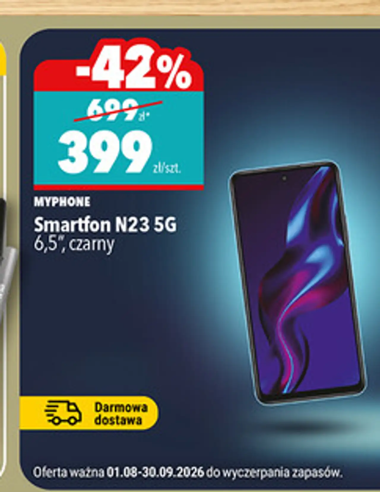 Smartfon MYPHONE N23 5G 6,5"
