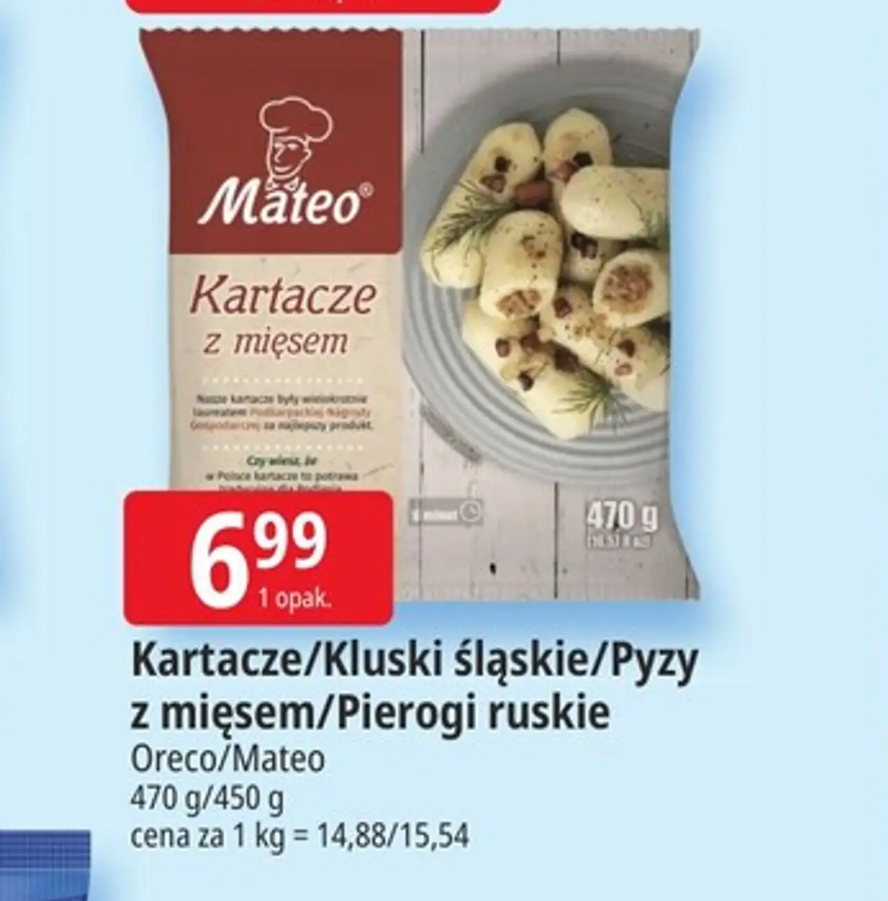 Kartacze/Kluski śląskie/Pyzy z mięsem/Pierogi ruskie