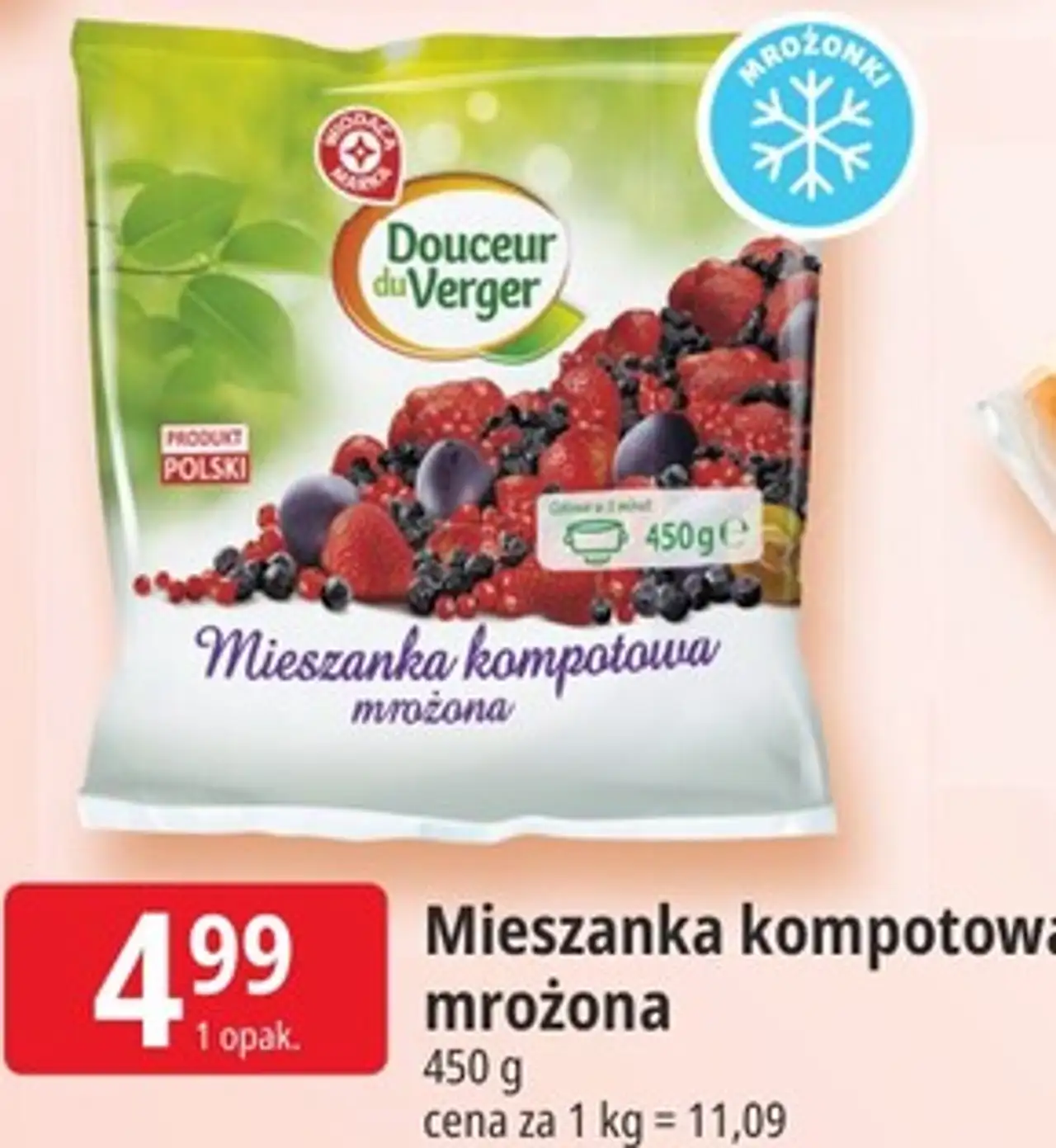 Douceur du Verger Mieszanka kompotowa mrożona
