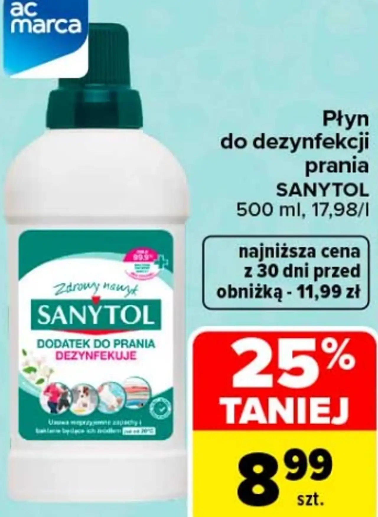 Płyn do dezynfekcji prania Sanytol