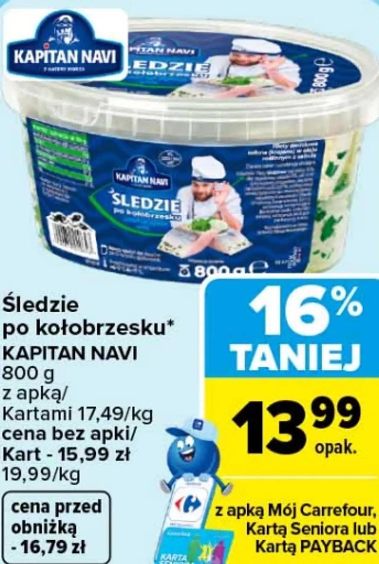 Śledzie po kołobrzesku Kapitan Navi