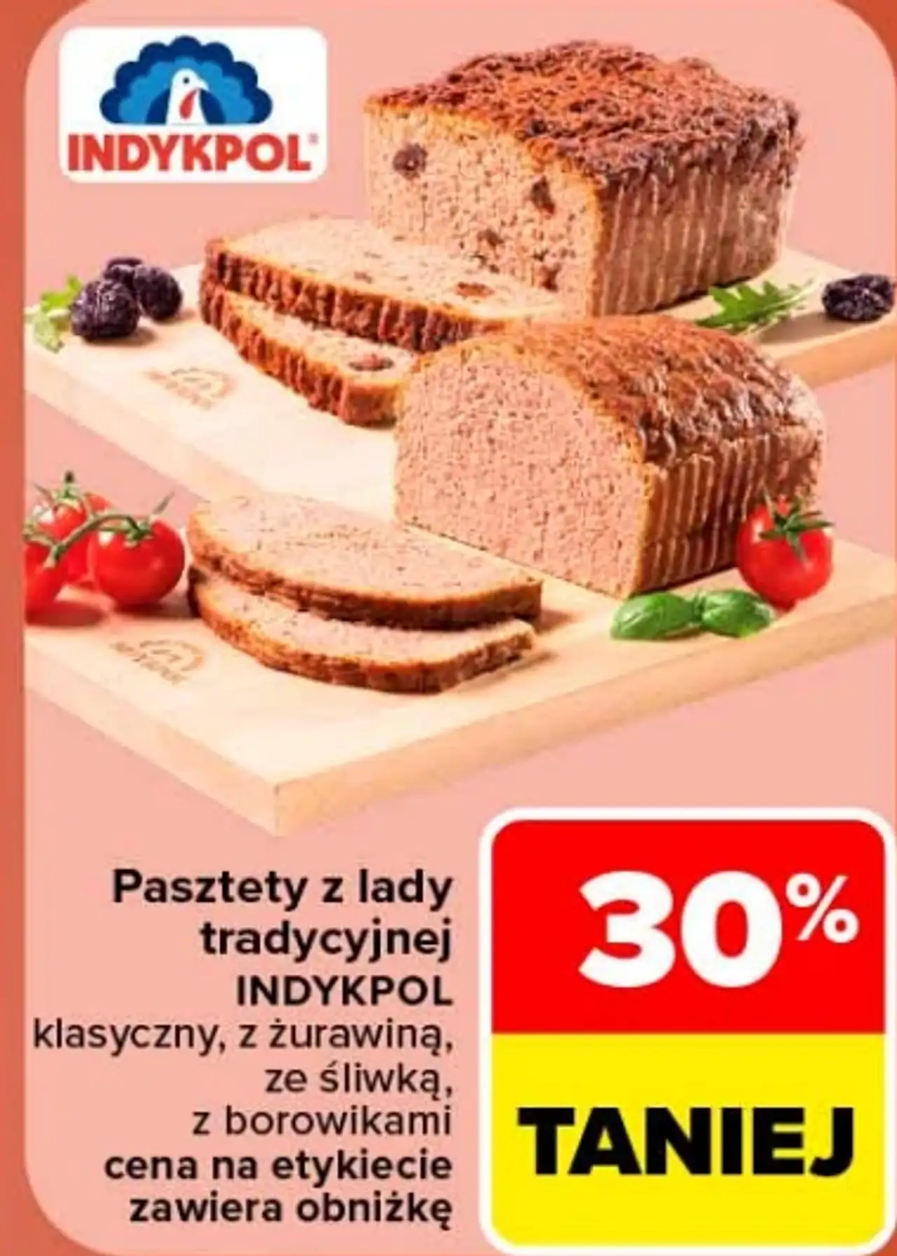 Pasztety z lady tradycyjnej Indykpol
