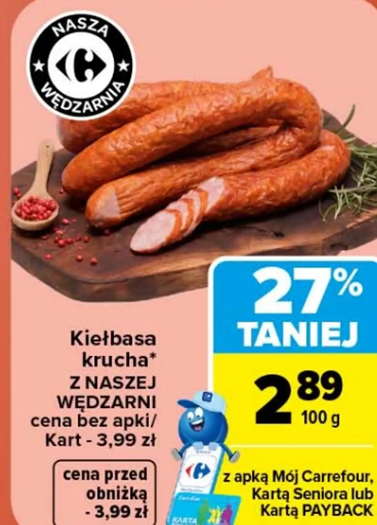 Kiełbasa krucha Z NASZEJ WĘDZARNI