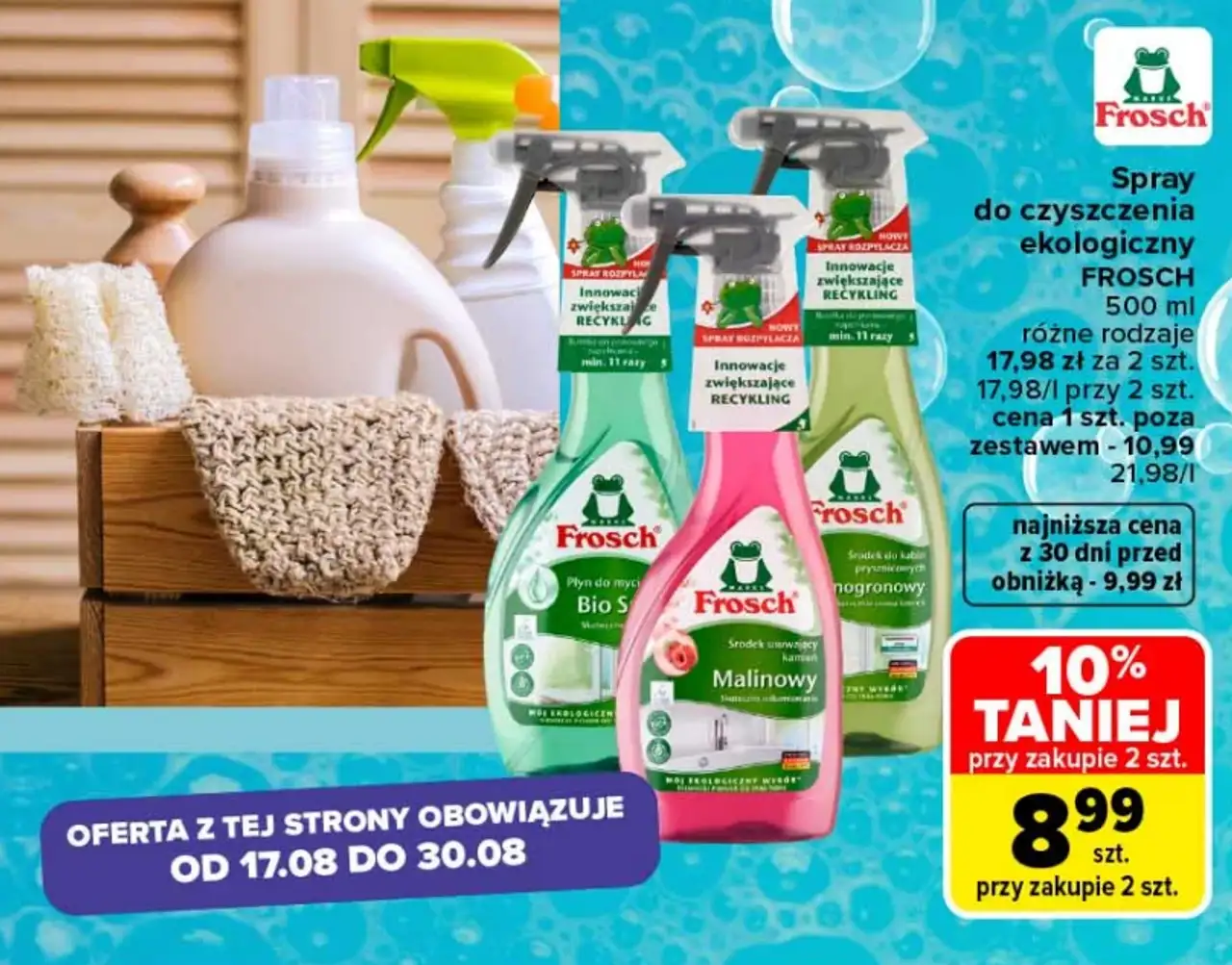 Frosch Spray do czyszczenia ekologiczny