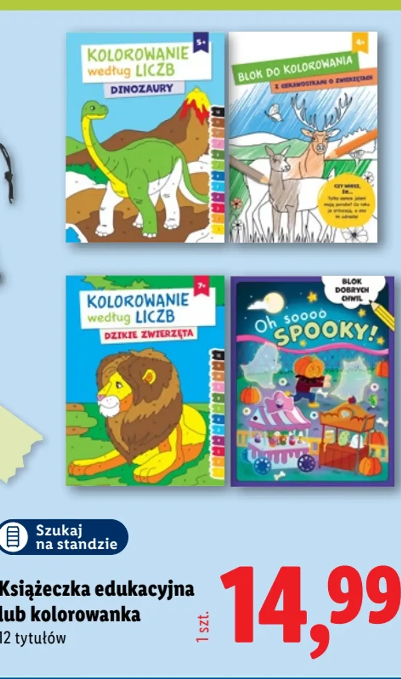 Książeczka edukacyjna lub kolorowanka