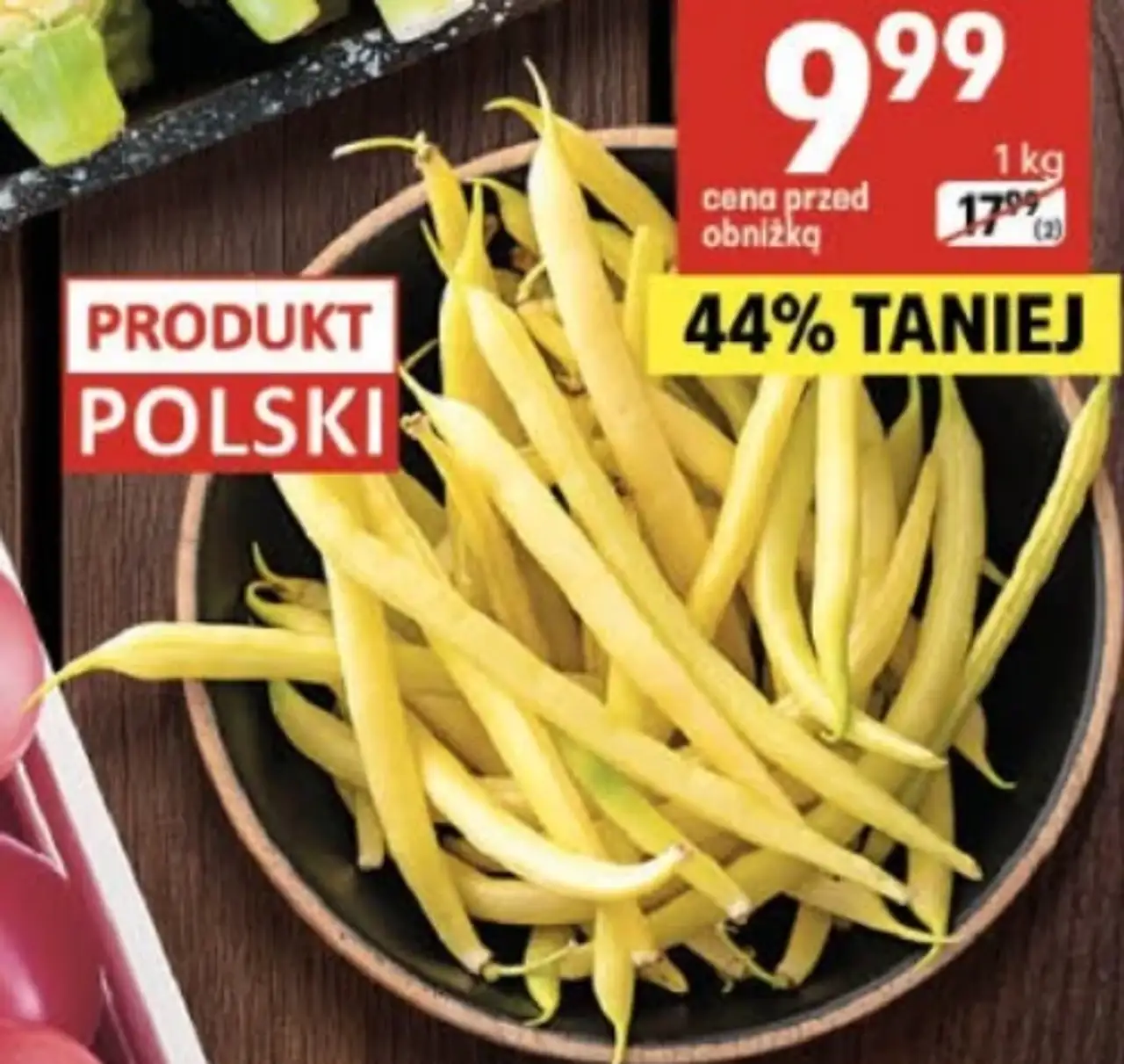 Fasolka szparagowa żółta
