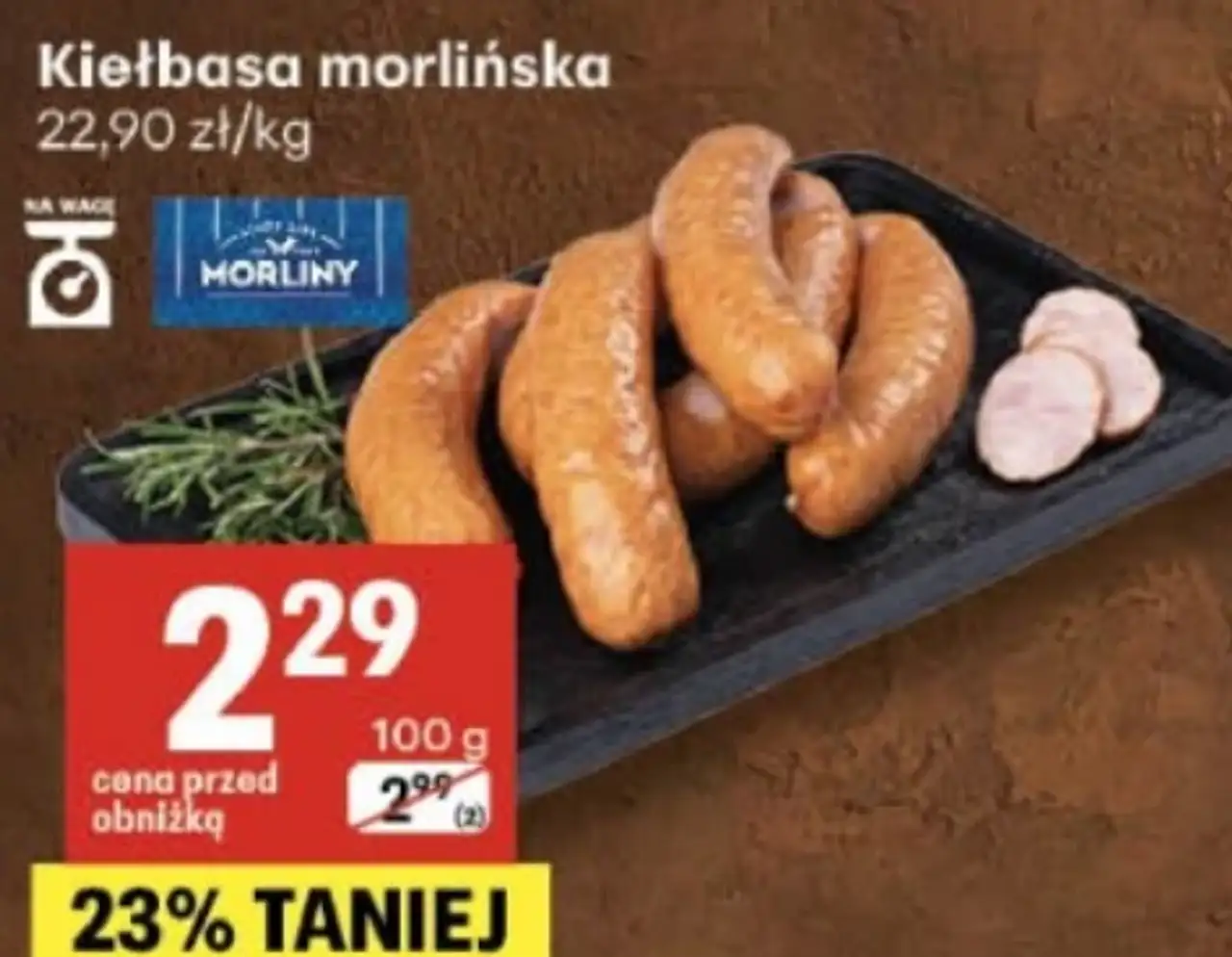 Kiełbasa morlińska Morliny