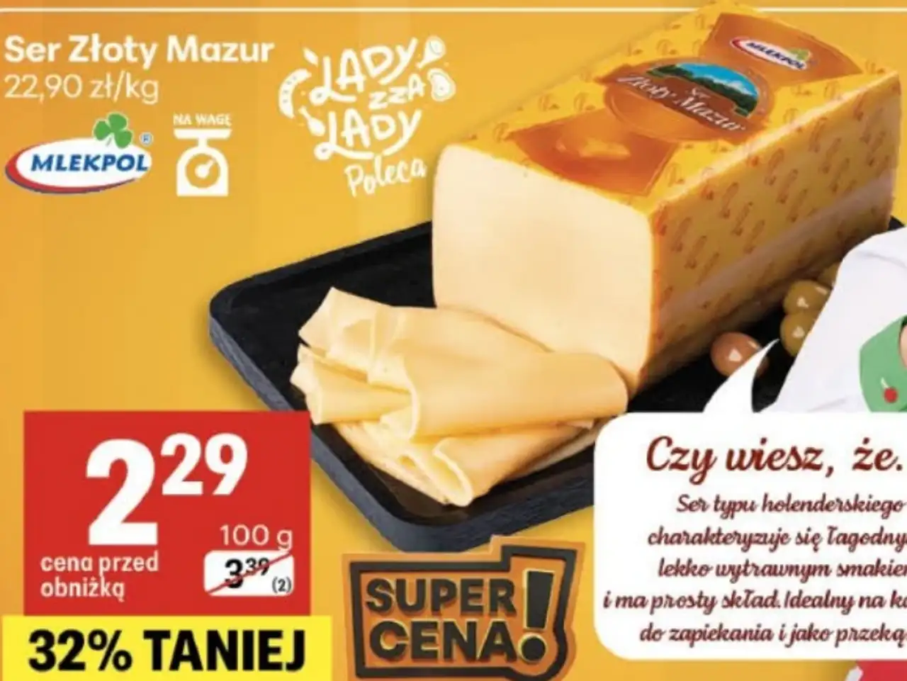 Ser Złoty Mazur Mlekpol