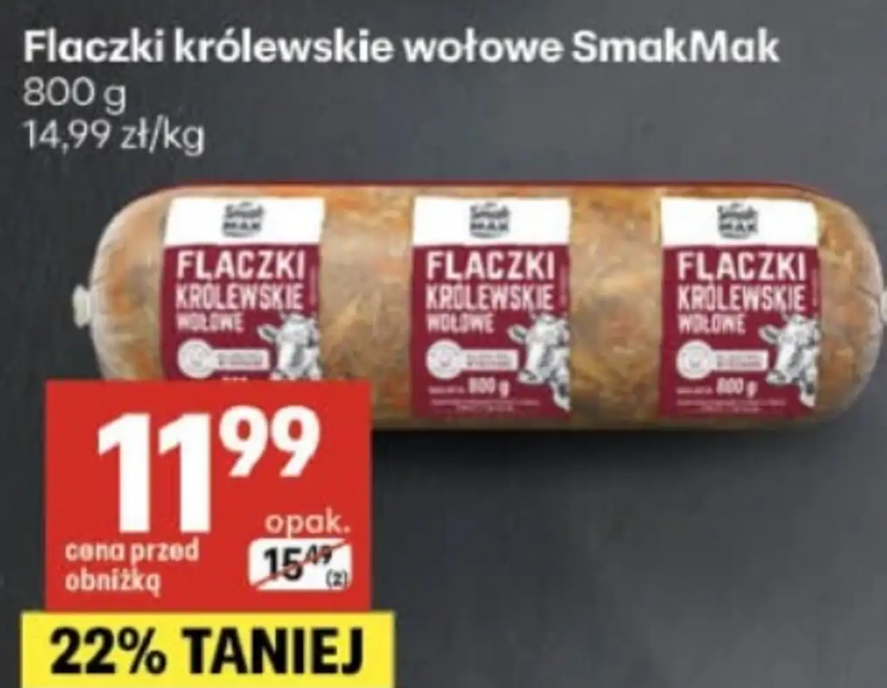 Flaczki królewskie wołowe SmakMak