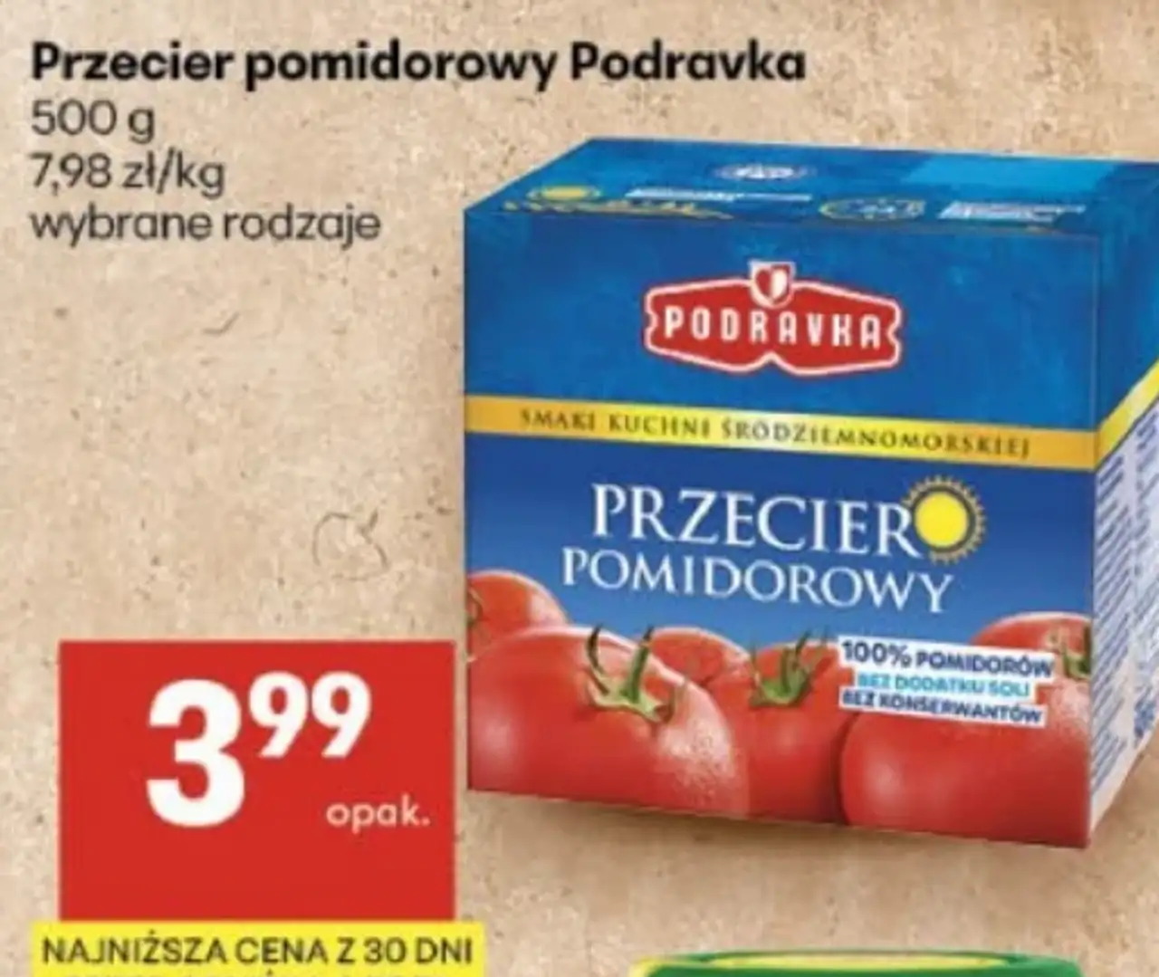 Przecier pomidorowy Podravka 500 g