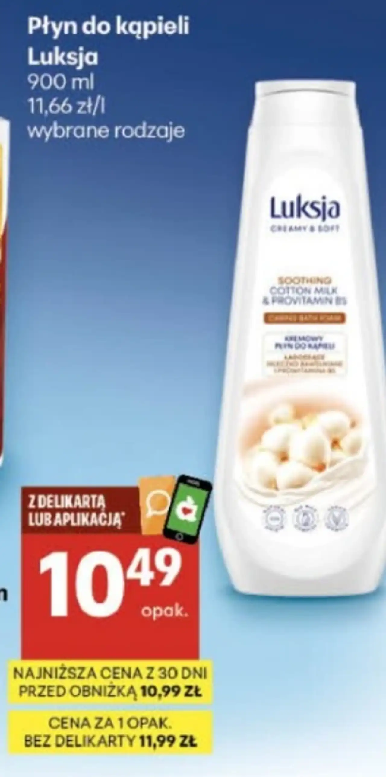Płyn do kąpieli Luksja