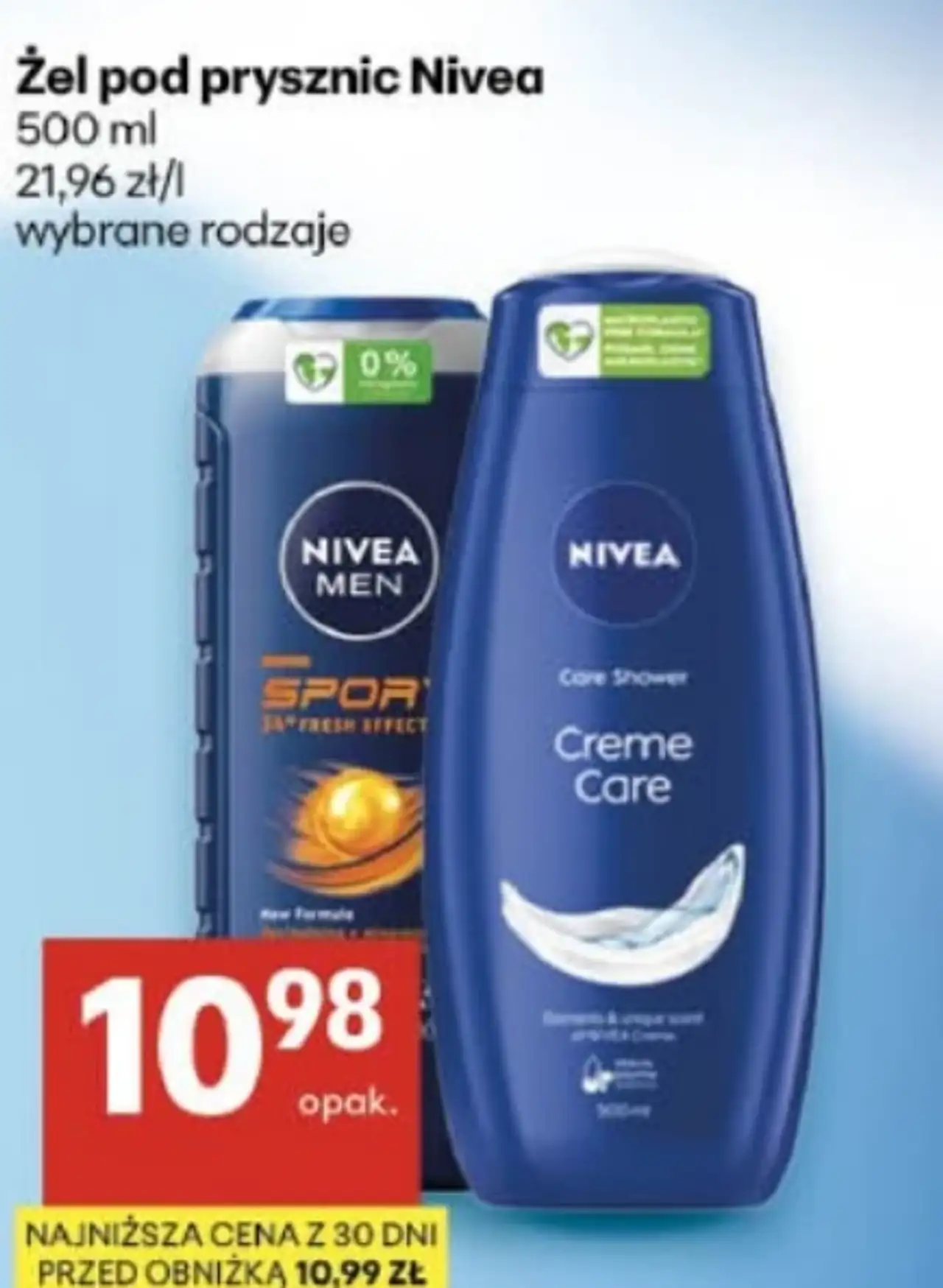 Żel pod prysznic Nivea