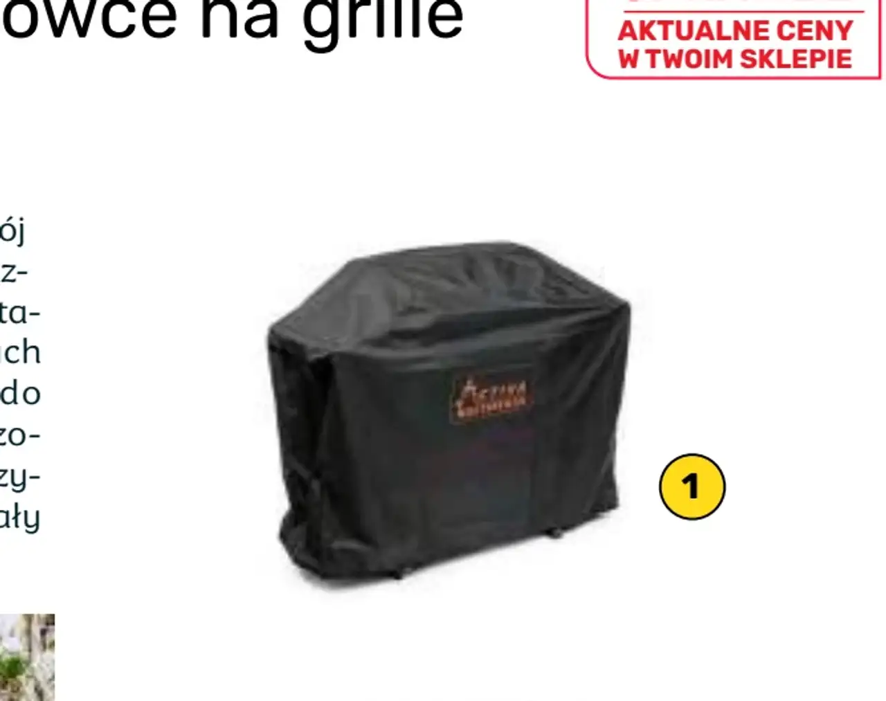 Pokrowiec na grill prostokątny Activa rozmiar S