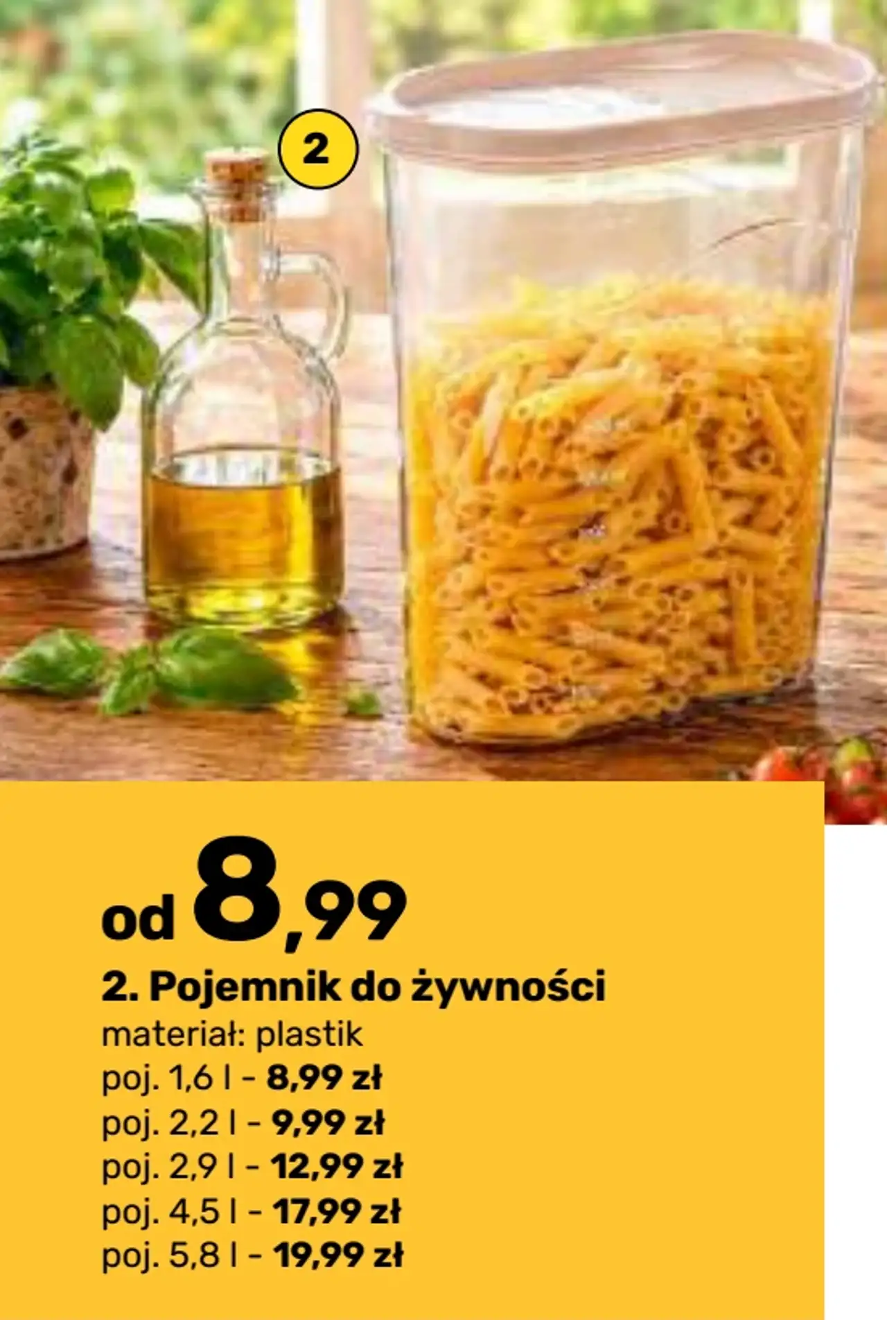 Pojemnik do żywności
