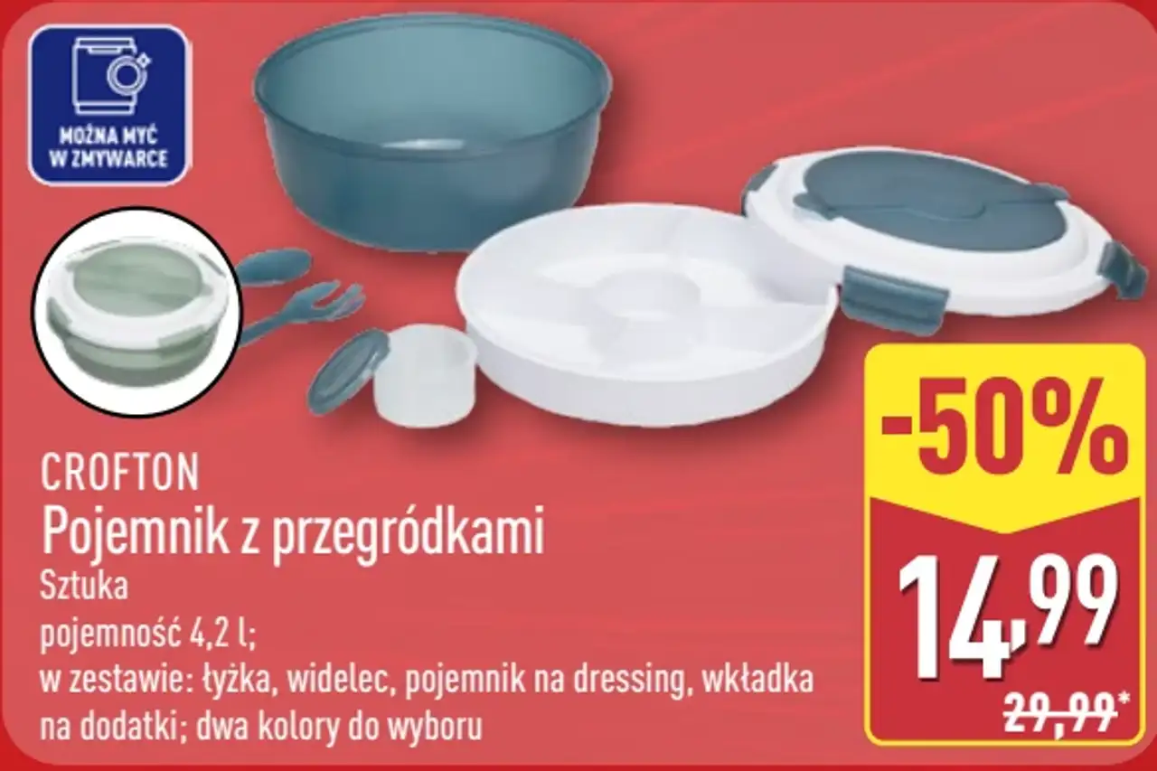 CROFTON Pojemnik z przegródkami