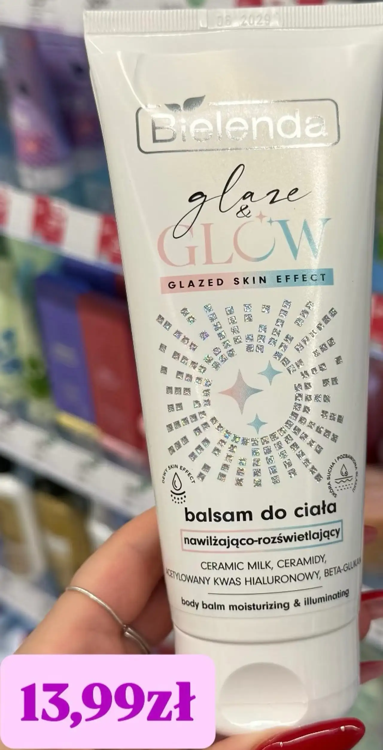 Bielenda Glaze & Glow balsam do ciała nawilżająco-rozświetlający