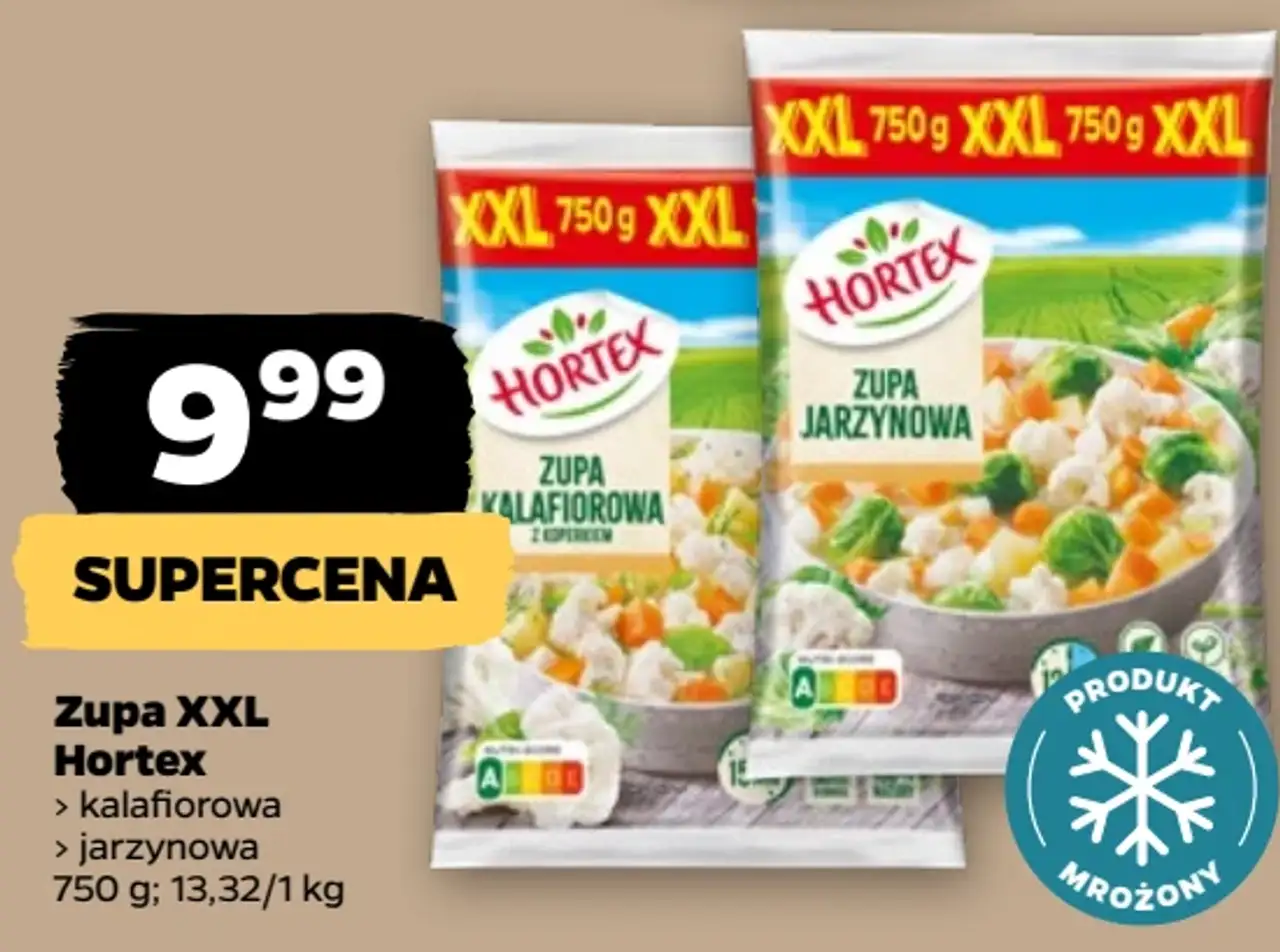 Zupa XXL Hortex (kalafiorowa, jarzynowa)