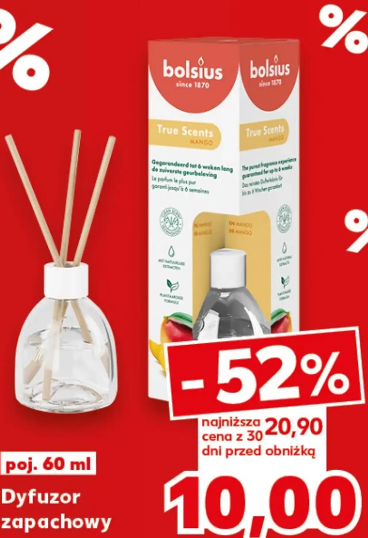 Bolsius Dyfuzor zapachowy