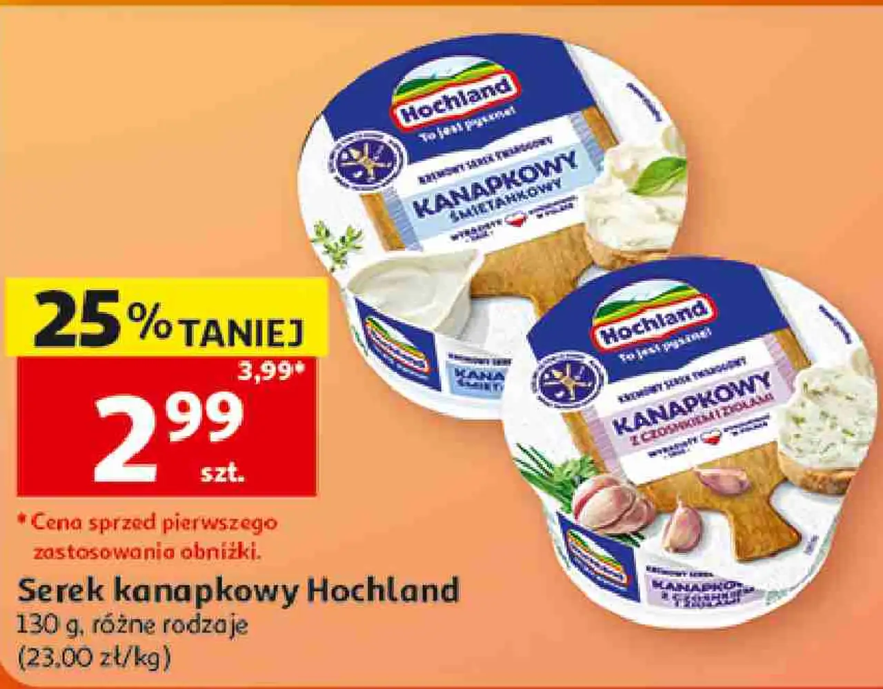Serek kanapkowy Hochland